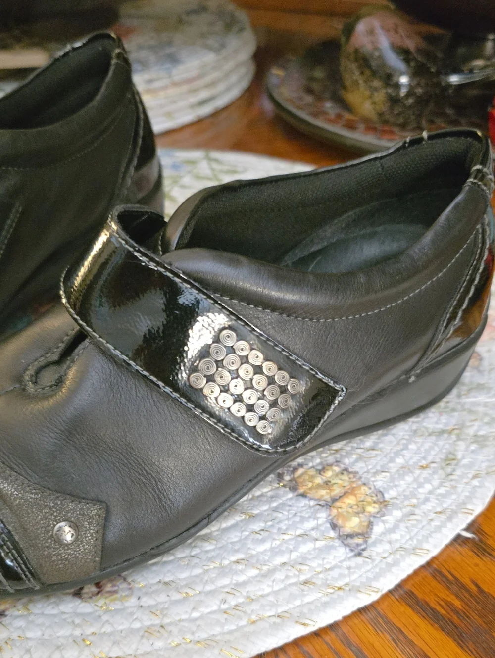 Ramonte Leather Slip On Shoes